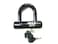 Trimax MAX40BK Motorcycle Disc ULock  Black with Black PVC Shackle