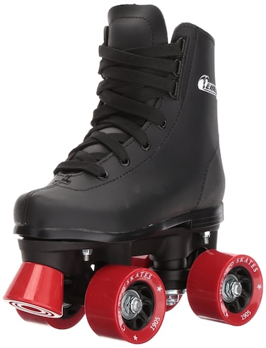 CHICAGO Boys Rink Roller Skate  Black Youth Quad Skates  Size 1