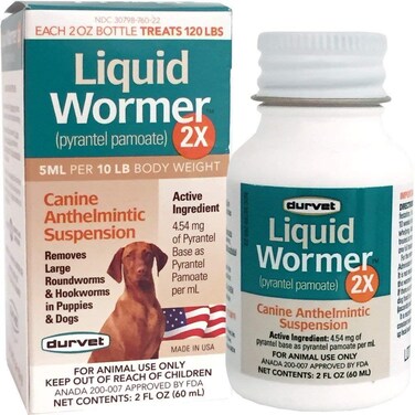 Durvet 2X Liquid Wormer 2Ounce