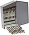 Cleveland C70368 29 Piece High Speed Steel HeavyDuty Screw Machine Length Drill Bit Set Uncoated Bright Finish Round Shank Spiral Flute 135 Degrees Split Point 116 to 12 Size