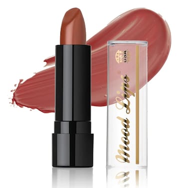 Mood Lips Color Changing Lipstick  Long Lasting 12 Hour Wear  Aloe Vera Moisturizing  Hydrating  Made in USA  Brown