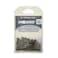 HiSeas Mini Double Barrel Copper Crimp Sleeves 10 Millimeter Inside Diameter 100Pieces Black