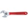Klein Tools D50710 Adjustable Drive Wrench Forged with Extra Capacity Jaw and High Polish Chrome Finish 10inch