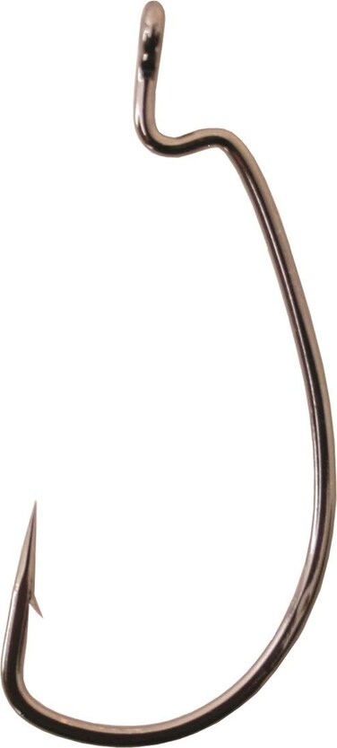 Gamaktsu Worm Hook Black 40 4 pack