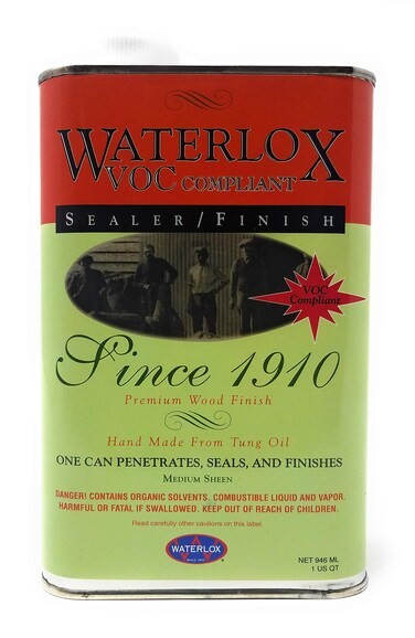 Waterlox Original Sealer Finish 350 VOC Quart 32 Fl Oz