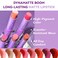 Glitter Lipstick 2 In 1 Two Tone Lipsticks 18H Waterproof Long Lasting Sparkling Shimmer Metallic Glitter Lip Gloss Shiny Matte LipBold Glimmer Glow Lip Gloss for Women Christmas Lip Makeup 02