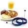 Norpro Silicone Round PancakeEgg Rings 2 Pieces Blue