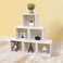 Way Basics Cube Storage  Closet Organizer Stackable Cubby Shelf Toolfree Assembly