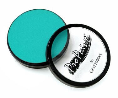 Graftobian Makeup ProPaint Face  Body Paint  Aztec Turquoise 30ml  Halloween Makeup  Costume Makeup for Adults  Body Paints for Adults  Face Paint Makeup  Skin Paint  Makeup Paint