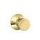 SCHLAGE Bell Knob NonTurning Lock Bright Brass F170 BEL 605