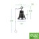 Achla Designs Wrought Iron Bell Medium