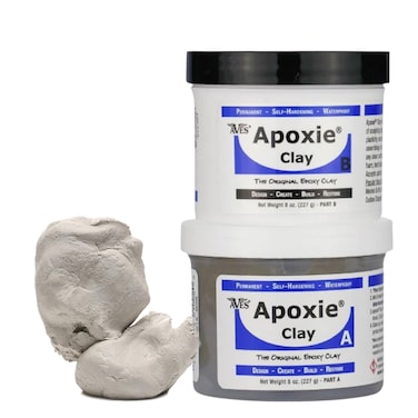 Aves Apoxie Clay  2 Part A  B Self Hardening Modeling Clay  1 Pound Native Apoxie Clay