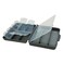 Plano Compact Side by Side Tackle BoxGrayClear