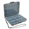 Plano Compact Side by Side Tackle BoxGrayClear