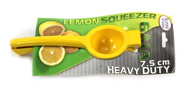 Alpine Cuisine Lemon Squeezer Heavy Duty 295IN  Handheld Aluminum Citrus Juicer Manual Citrus Press Juicer Orange  Lemon Press  Kitchen Tools And Gadgets For Making Fresh Juice  DishwasherSafe