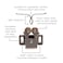 Hickory Hardware Alloy Steel P657STB Collection Catch 1516 Inch Bronze
