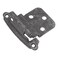 Hickory Hardware P243VP Variable Overlay 38 Inch Inset  Easy Installation  Traditional Cabinet with 170 Opening SelfClosing Surface Mount Face Frame Hinge  Vibra Pewter Finish 1 Set of Pair