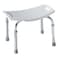 Moen Bath Safety Furniture Glacier Home Care Bath Safety NonSlip Adjustable Tub and Shower Chair DN7025
