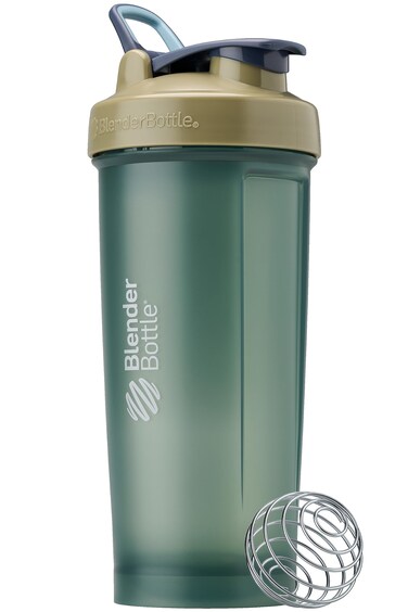 BlenderBottle Classic V2 Shaker Bottle Perfect for Protein Shakes and Pre Workout 28oz Full Color Tan
