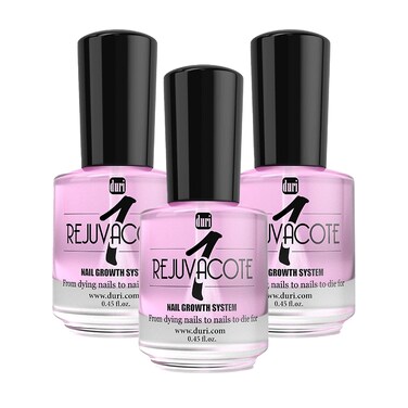duri Rejuvacote 1 Nail Growth System  Original Maximum Strength Formula  Nail Strengthener and Nail Growth  Base and Top Coat  Pack of 3  045 fl oz