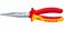 KNIPEX Long Nose Pliers wCut1000V Insulated Red