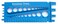 Stainlesstown Nut Bolt Thread Gauge Blue