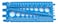 Stainlesstown Nut Bolt Thread Gauge Blue