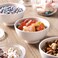 DOWAN 10 OZ Small Dessert Bowls  45 Ceramic Cereal Bowls Set of 8  Porcelain White Bowls for Side Dishes Rice Ice Cream Oatmeal Fruit Soup  Dishwasher  Microwave Safe