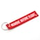 Rotary13B1 Remove Before Flight Key Chain  RedWhite 1pc