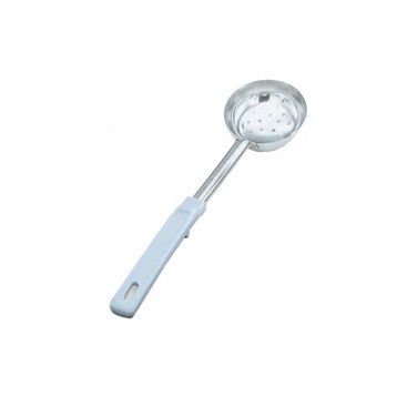 Vollrath Perf SS 4 Oz Spoodle wGray Grip N Serv Handle