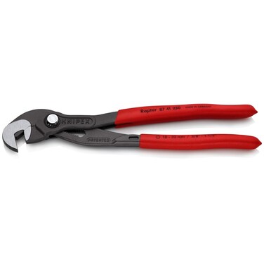 KNIPEX  87 41 250 RAP Tools  Raptor Pliers 8741250 Red 10 inches