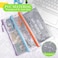 YOPCDJ 24 Pack Mesh Zipper Pouch Bags Small Zipper Pencil Pouches 93 x 47 in Clear Pencil Pouch Bulk Pencil Bags with Zipper for Travel Storage