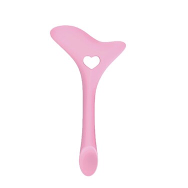 Htppzjr Pink Eyeliner Aid Stencil Multifunctional Eyeliner Stencils Eye Makeup Tool Handle Makeup Tool Silicone Eyeliner Stencils Tool Eye Liners