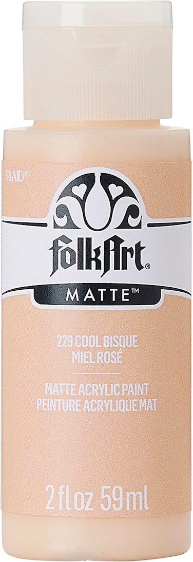FolkArt Acrylic Paint in Assorted Colors 2 oz 229 Cool Bisque