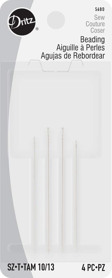 Dritz 56BD Beading Hand Needles Size 1013 4Count