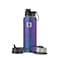 IRON FLASK Camping  Hiking Hydration Flask Wide Mouth 3 Spout Lids Stainless Steel Outdoor Water Bottle Double Walled Insulated Thermos Metal Canteen  Aurora 40 Oz