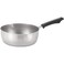 TIKUSAN Yukihira Pan Traditional Japanese Saucepan Stainless Steel Made in Japan with Two Sided Pour Spouts 87 inch 22 cm