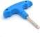GOOACTION 1PC Golf Triangle Wrench Torque Tool Compatible with Adams Driver Fairway Wood Club Weight Blue