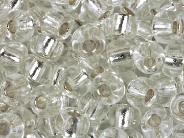 Miyuki Round Seed Bead Size 60 20gTube Silver Lined Crystal