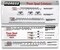 Moroso  89650 POWERSPEED CALCULATOR