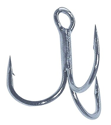 Gamakatsu Treble Short Shank HookBlack