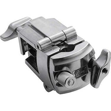 Pearl PCX100 Icon Drum Rack Square Rail Accessory Clamp with Adjustable Jaw for Secure Drum and Accessory Mounting on all Pearl Rack Systems