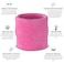 Suddora Sweatbands Set Moisture Wicking 2 Wristbands and 1 Headband Breathable Terry Cloth Athletic Bands for Basketball Tennis Yoga Gym Sweat Bands for Costumes and Cosplay Pink
