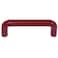 Laurey 34838 Plastic Cabinet Hardware Pull 3 Inch Red