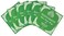 Hannabach 652517 Series 815 Silver Special Low Tension String Set for Classic Guitar  Green
