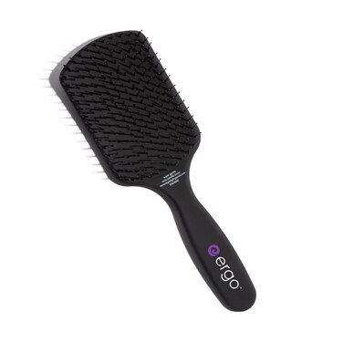 Ergo Super Gentle Mini Paddle Brush for Blow Drying  Hair Brushes for Women with Thick or Thin Hair  Dual Hairbrush for Women  Detangler Hair Brush  Gently Detangles Curly or Wet Hair  ERG1000