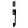 Schlage F58 CEN 716 Century Exterior Handleset with Deadbolt Aged Bronze Exterior Half Only