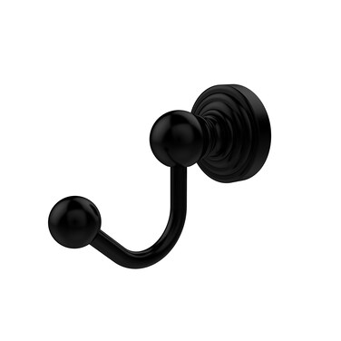 Allied Brass WP20 Waverly Place Collection Robe Hook Matte Black