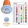 ThreadNanny Premium 50 Colors 1100yards Polyester Machine Embroidery Thread Kit for Pro and Beginners  Compatible with All Brother Babylock Singer Janome Embroidery and Sewing Machines