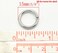 VALYRIA 100pcs Silver Tone Stainless Steel 2mm Open Jump Rings Connectors Jewelry Findings 15mm58